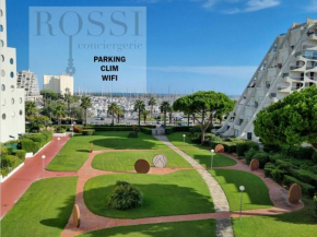 T2 FIDJI vue Port et Mer Parking CLIM Wifi - ROSSIconciergerie - Linge en option